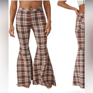 Free People We the Free Just Float On Printed Flare Jeans- 28